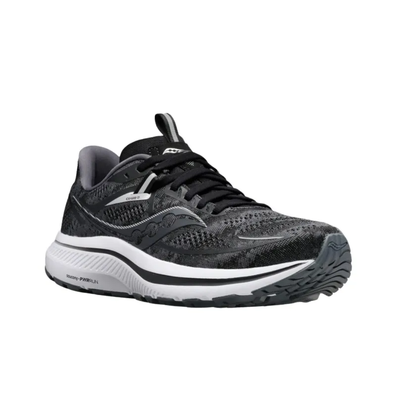 Saucony Omni 21 Low Top Running Shoes Men's Black-2