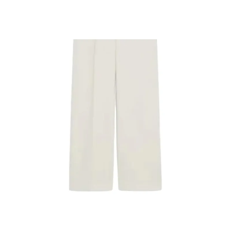 WEEKEND MaxMara Angola Stretch Wide Leg Trousers-3