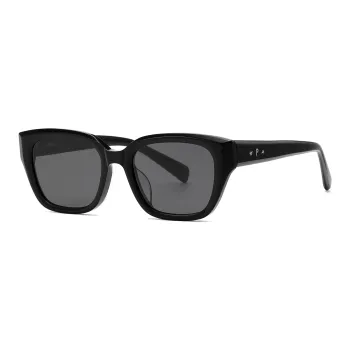 Prsr Plate Frame Irregular Shape Sunglasses Unisex