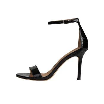 LAUREN RALPH LAUREN Allie One Strap Sandals 9cm Women's Black