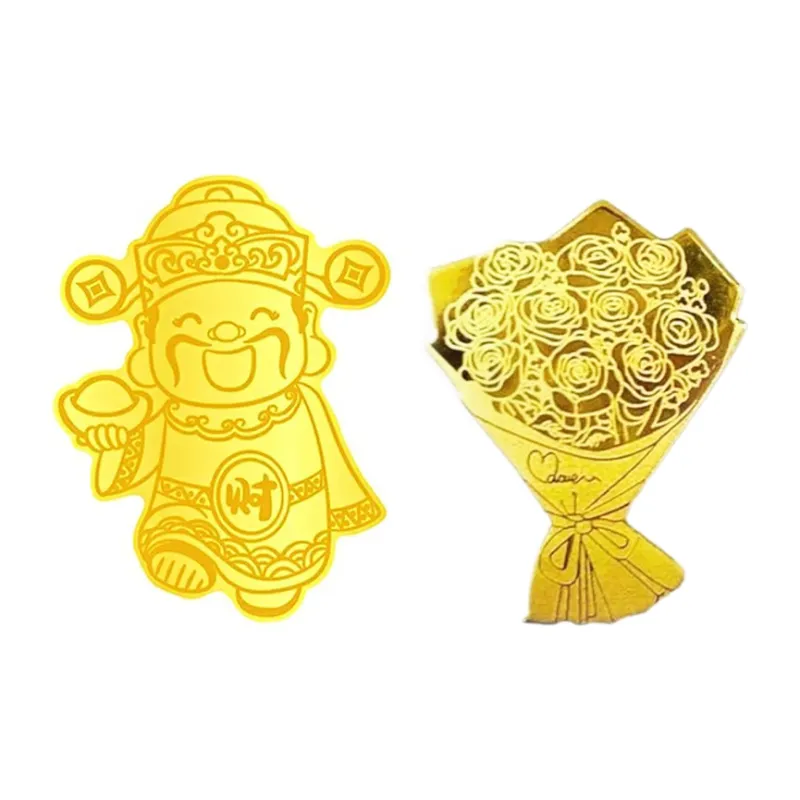 Jinghua Record Gold Pendants Unisex-30