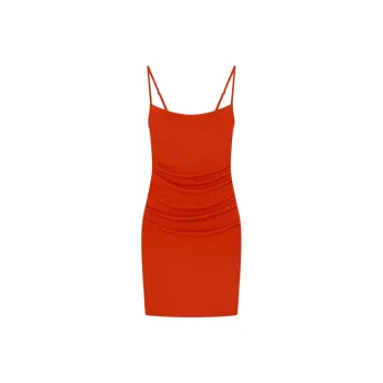 NANUSHKA Slip Dress Women's Red Orange