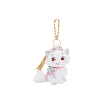 Disney Plush Bag Charm Bag Merch Unisex White