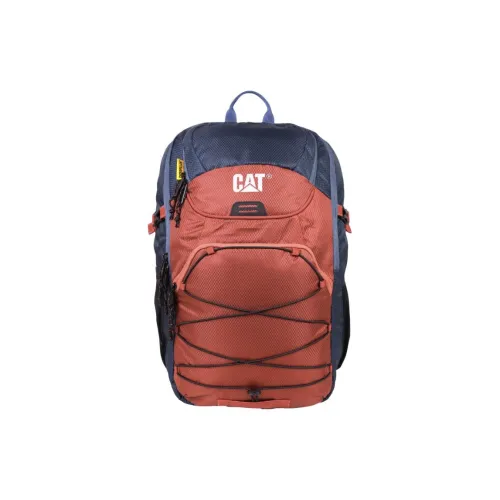CAT Polyester Backpack Unisex Blue & Orange