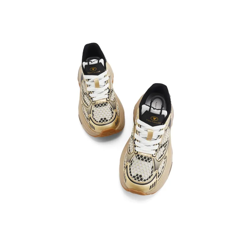TOM TAILOR Height Increasing, Breathable, Lightweight Low Top Chunky Sneakers Women's-7
