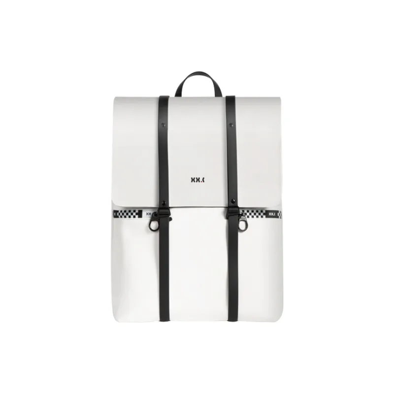 XINXIAKE Artificial Leather Backpack Unisex Antarctica White-2