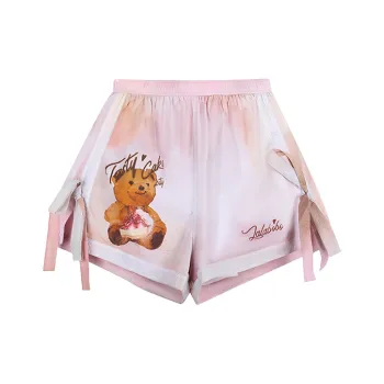 LALABOBO Casual Shorts Women's Pink