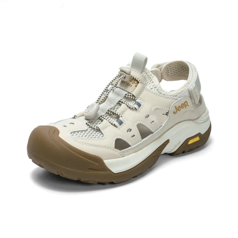 Jeep Odor Resistant Height Increasing Mat River Trekking Shoes Women's Black Gray-6