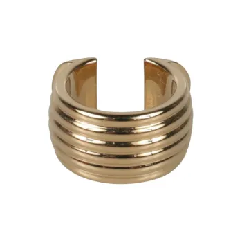 FERRAGAMO Brass Rings Unisex Gold