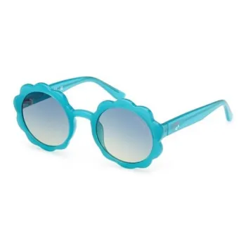 GUESS Acetate Irregular Shape Sunglasses Kids' Blue