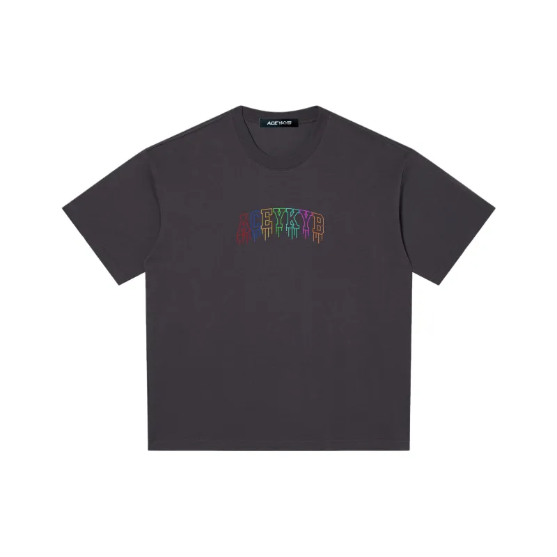 YK&YB T Shirts Unisex Dark Gray-0