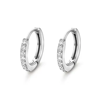 Qing Yi 999 Fine Silver Earrings Unisex