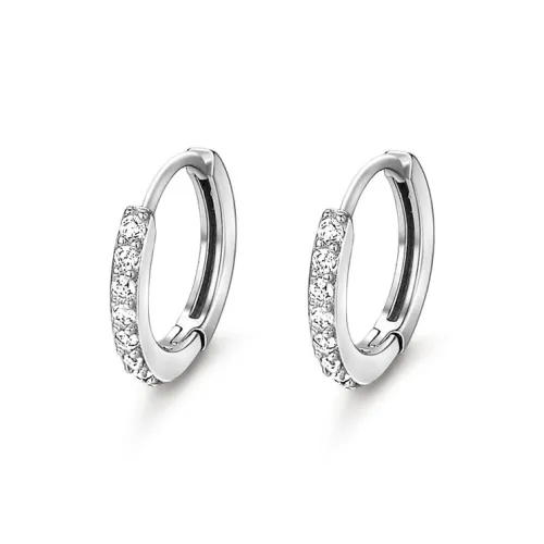 Qing Yi 999 Fine Silver Earrings Unisex