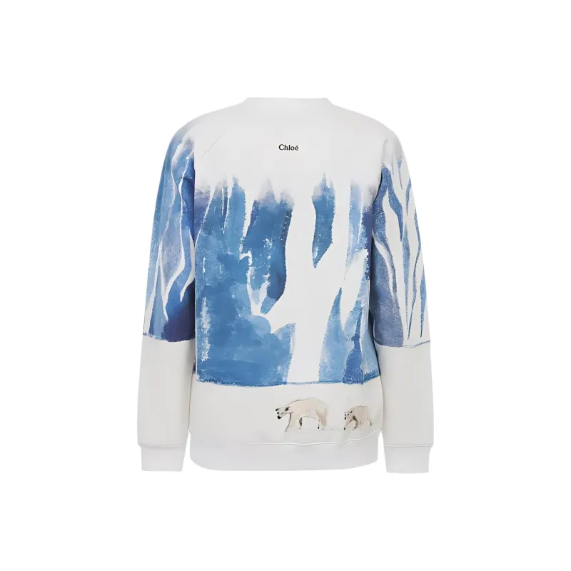 Chloé Sweatshirts Women's White-1