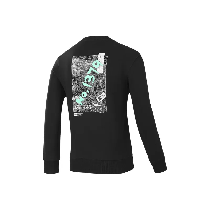 HLA Sweatshirts Men Black 5K-1