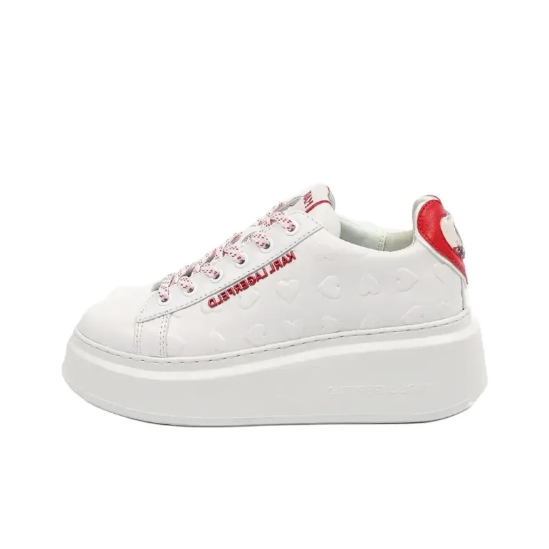 KARL LAGERFELD Anakapri Low Top Casual Shoes Women's White-0