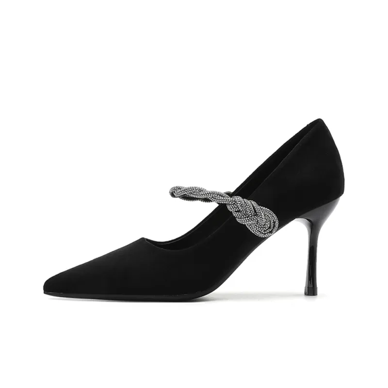 Lan Miao Slim Heel High Heels Women's-7