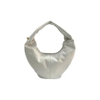Furla Leather One Shoulder Handbag Tubas Women's White