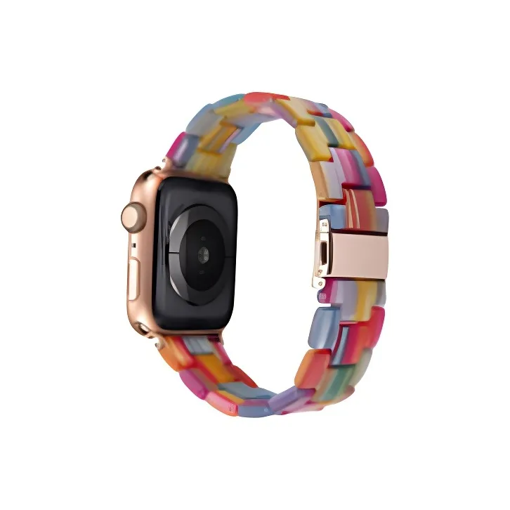 KVZUVUU Apple Compatibility Watch Band Resin Material-23