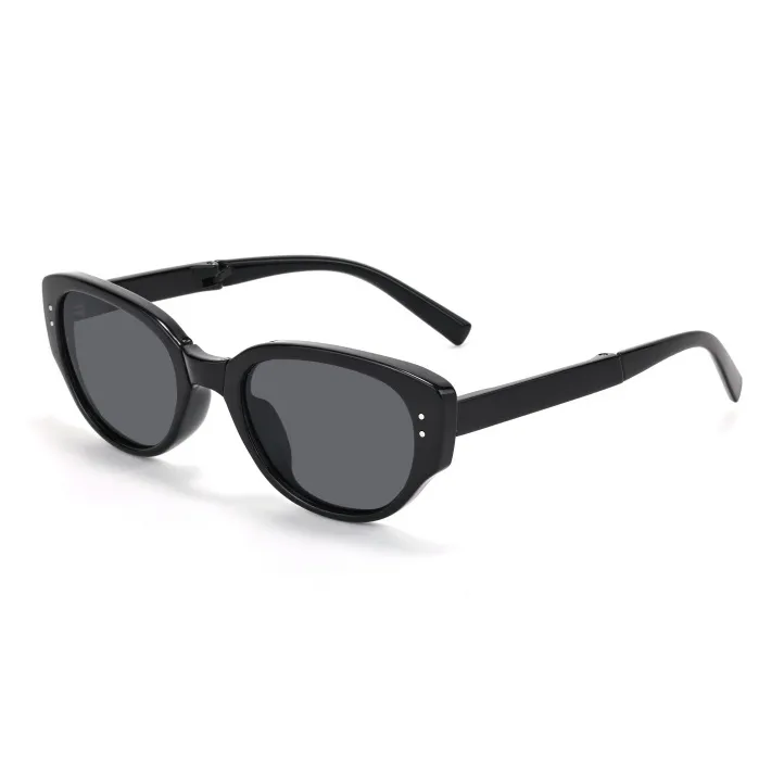 Sagawa TR90 Oval Sunglasses Unisex-0