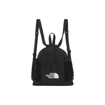 THE NORTH FACE Nylon Gym Bag Backpack Unisex Black