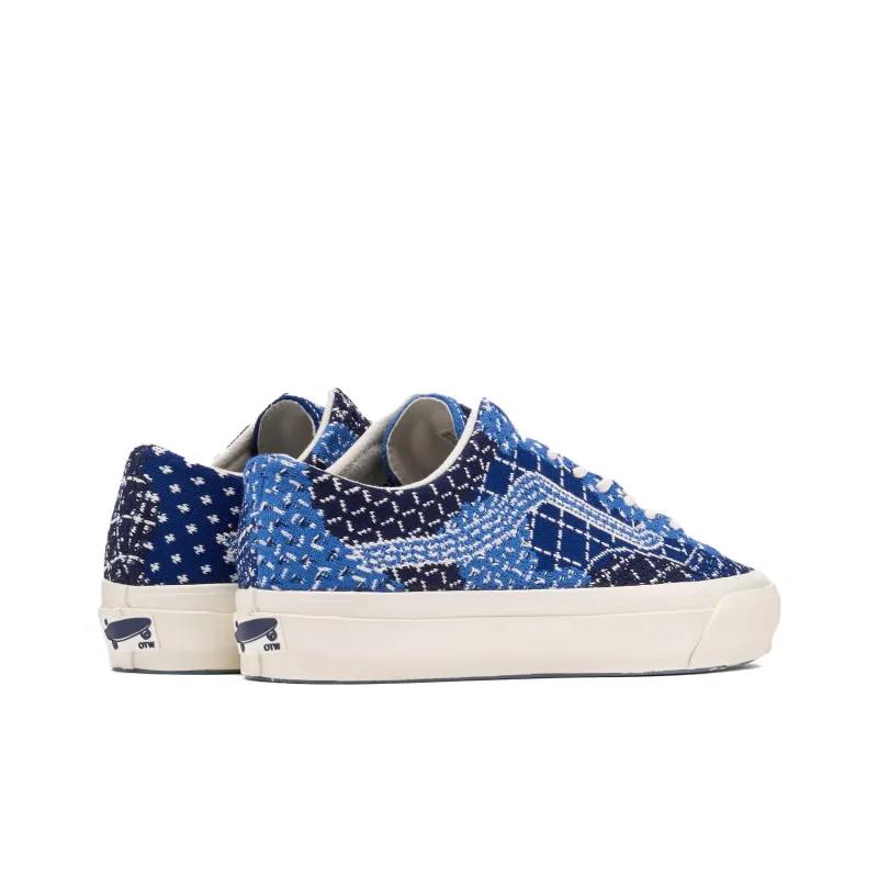 FDMTL x Vans Old Skool 36 Anti Slip Wear Resistant Low Top Skateboard Shoes Men's Blue-2