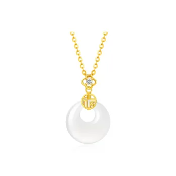 Lao Feng Xiang Chalcedony Necklaces Women's