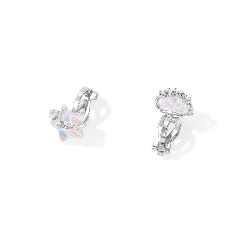 DODOGOGO Alloy Clip On Earrings Women's-2