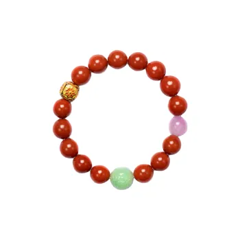 RIXIANGWAN South Red Agate Bracelets Unisex