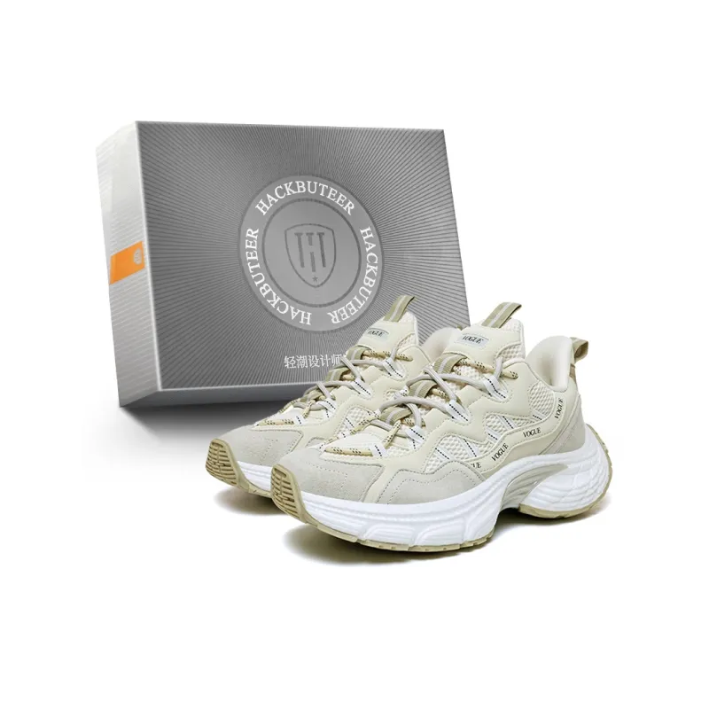 HACKBUTEER Low Top Chunky Sneakers Unisex Box Included-4