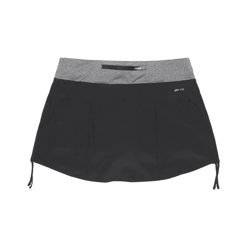 Nike Dri Fit Casual Short Skirts Women's Black-1