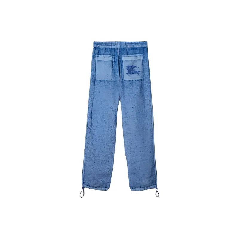 Burberry SS24 Casual Pants Men's Blue-1