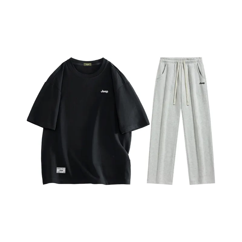 Jeep Casual Sportswear Unisex 2 Piece Set-4