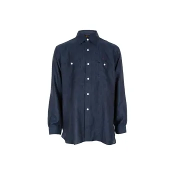 Needles Shirts Unisex Blue
