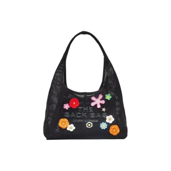 MARC JACOBS The Daisy Crochet Sack Bag