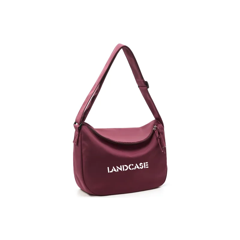 LANDCASE Fabric Shoulder Bag, Crossbody Bag, Dumpling Bag Unisex Multicolor-3