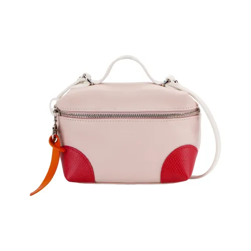 LONGCHAMP Le Pliage Xtra Metis Leather With Cow Leather Handbag, Shoulder Bag, Crossbody Bag Mini Women's Rose Pink