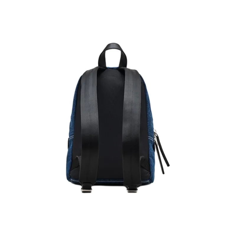 MARC JACOBS Fabric Backpack Medium Size Unisex Blue & Black-1