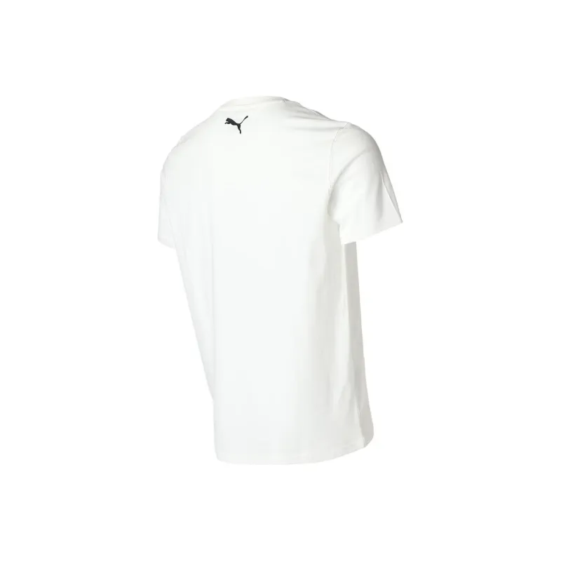 PUMA T Shirts Men White-1