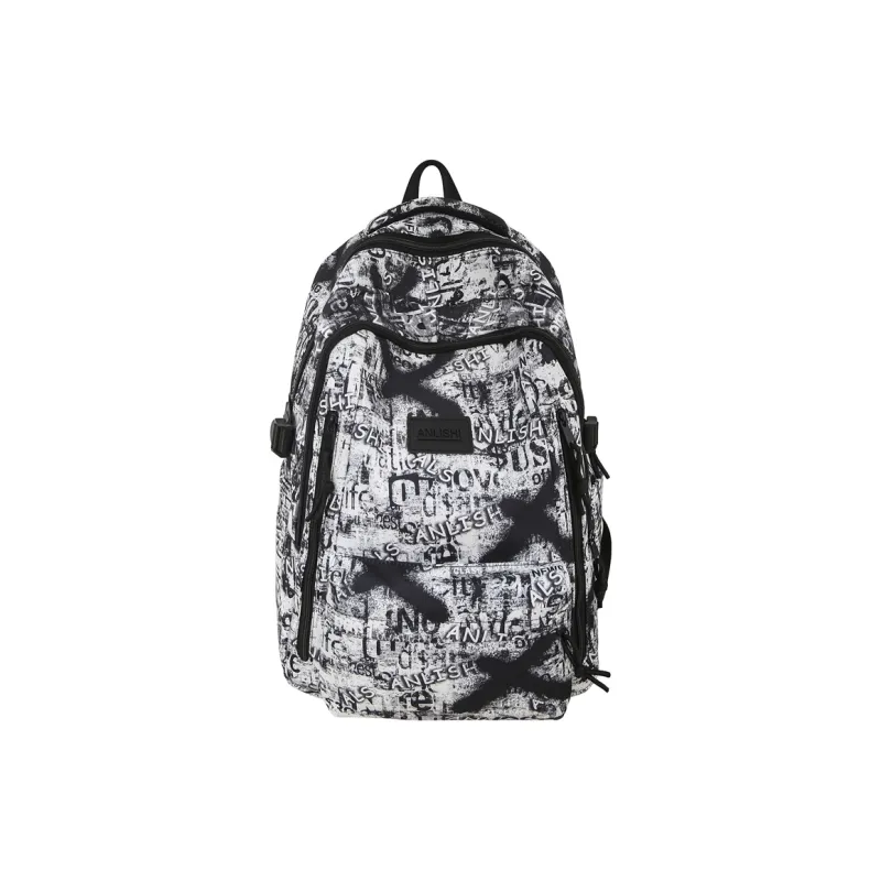 Kaka Tree Nylon Backpack Unisex Multicolor-0