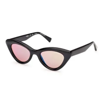 GUESS Injection Molded Cat Eye Sunglasses Unisex Black
