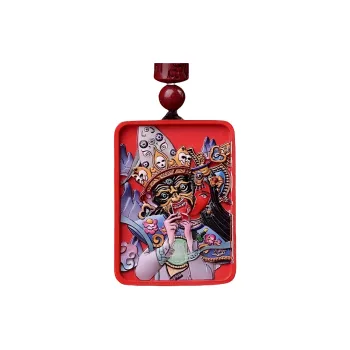 Dora Skewers Cinnabar Pendants Unisex