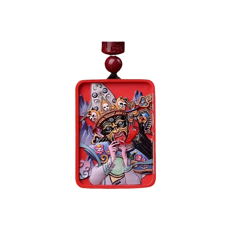 Dora Skewers Cinnabar Pendants Unisex-0