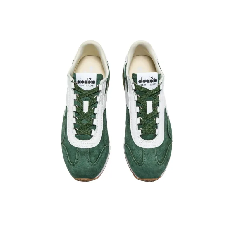 Diadora Heritage Low Top Casual Shoes Men's Green-3