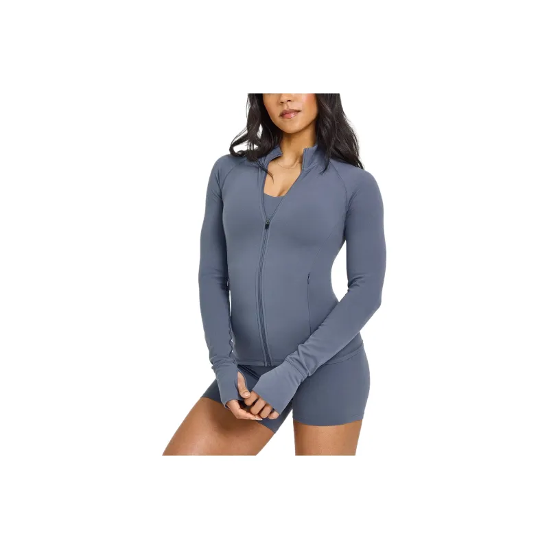 ONER ACTIVE Yoga Jackets Women's Granite Blue-0