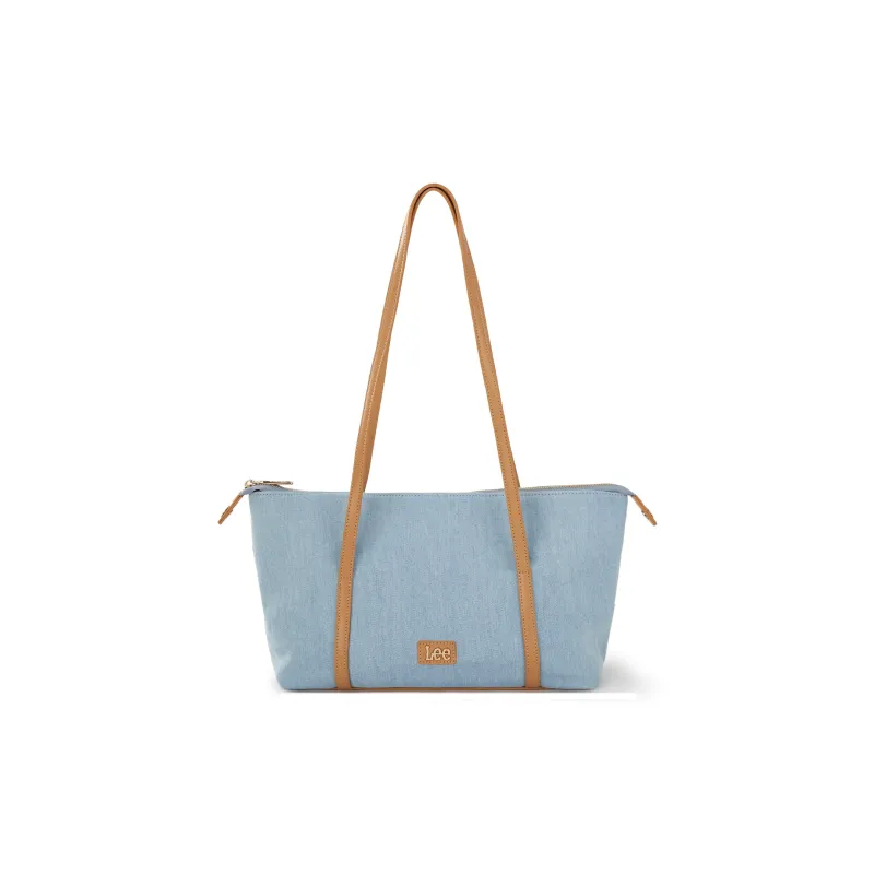 Lee Fabric Tote Bag, Shopping Bag, Shoulder Bag Regular Women's Light Blue-0
