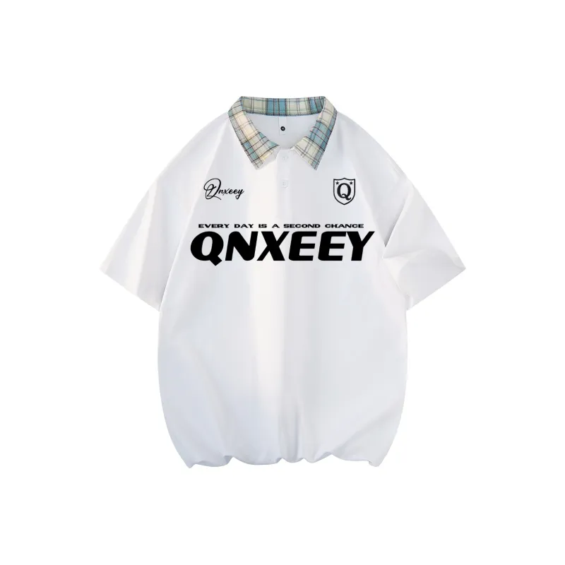 Qnxeey Polo Shirts Unisex-0