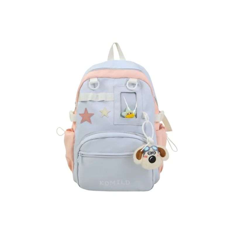GOBLIN SHARKS 1759 Nylon+PVC Backpack Unisex Multicolor-13