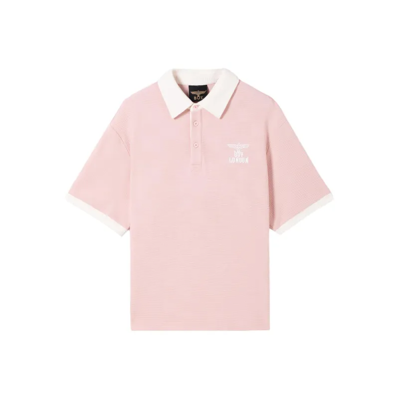 Boy London Polo Shirt Unisex Pink-0