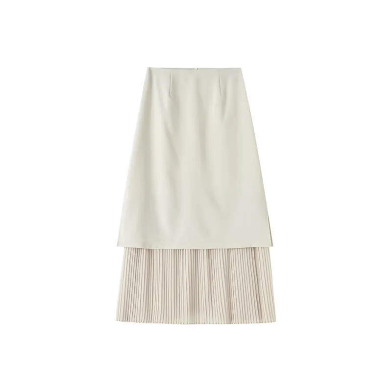 MISS VIGOR Casual Long Skirt Women's-0